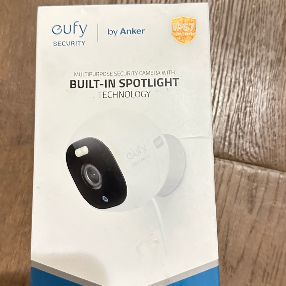 eufy Security - Outdoor Cam Pro Wired 1080 Spotlight Camera - White